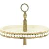 imageCreative CoOp Decorative Oval 3Tier Wood Tray with Handle