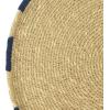 imageCreative CoOp Handwoven Natural Seagrass Set of 2 Sizes Trays Multicolor