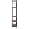 imageCreative CoOp Metal Framed 5 Wood Shelves Bookshelf RustRust