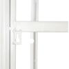 imageCreative CoOp Metal Framed 5 Wood Shelves Bookshelf RustWhite
