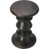 imageCreative CoOp The Berns MidCentury Modern Solid Mango Table with Flat Top End Table or StoolBlack Walnut