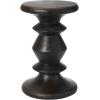 imageCreative CoOp The Berns MidCentury Modern Solid Mango Table with Flat Top End Table or StoolBlack Walnut