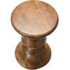 imageCreative CoOp The Berns MidCentury Modern Solid Mango Table with Flat Top End Table or StoolWalnut