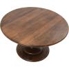 imageCreative CoOp The Berns MidCentury Modern Solid Mango Table with Flat Top End Table or StoolWalnut