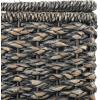 imageCreative CoOp Woven Bankuan Rope Stair Basket with Handles NaturalBlack