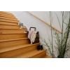 imageCreative CoOp Woven Bankuan Rope Stair Basket with Handles NaturalBrown