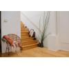 imageCreative CoOp Woven Bankuan Rope Stair Basket with Handles NaturalBrown