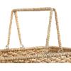imageCreative CoOp Woven Bankuan Rope Stair Basket with Handles NaturalNatural