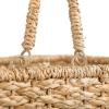 imageCreative CoOp Woven Bankuan Rope Stair Basket with Handles NaturalNatural