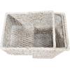 imageCreative CoOp Woven Bankuan Rope Stair Basket with Handles NaturalWhitewash