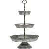 imageDecorative 3 Tier Metal Tray