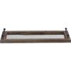 imageDecorative Wood ampamp Metal Tray with Handles EC0278Brown