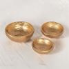 imageGold Decorative Cast Aluminum Bowls Set of 3 Sizes