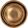 imageGold Decorative Cast Aluminum Bowls Set of 3 Sizes