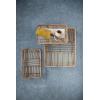 imageMultipurpose HandWoven Trays for Kitchen Decorative Rattan Trays with Handles