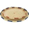 imageCreative CoOp Handwoven Natural Seagrass Set of 2 Sizes Trays Multicolor