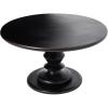 imageCreative CoOp The Berns MidCentury Modern Solid Mango Table with Flat Top End Table or StoolBlack Walnut