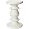 imageCreative CoOp The Berns MidCentury Modern Solid Mango Table with Flat Top End Table or StoolWhite