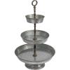 imageDecorative 3 Tier Metal Tray