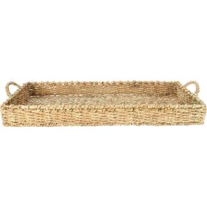 imageCreative CoOp Bankuan Wicker Tray Natural