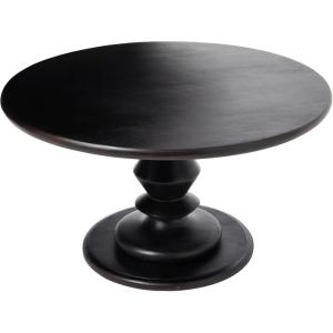 imageCreative CoOp The Berns MidCentury Modern Solid Mango Table with Flat Top End Table or StoolBlack Walnut