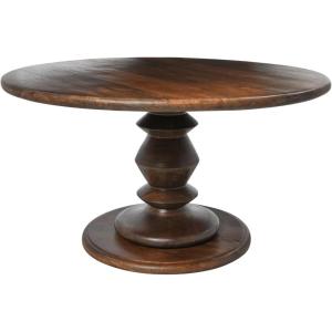 imageCreative CoOp The Berns MidCentury Modern Solid Mango Table with Flat Top End Table or StoolWalnut