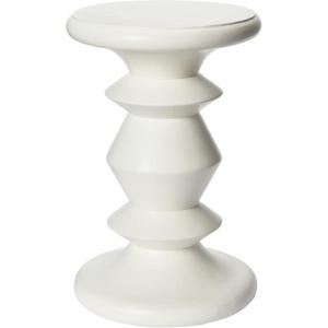 imageCreative CoOp The Berns MidCentury Modern Solid Mango Table with Flat Top End Table or StoolWhite