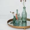 imageCreative CoOp Antiqued Mirror Footed Metal Tray Gold