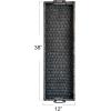imageCreative CoOp Black Rattan ampamp Wood Tray with Handles