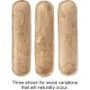 imageCreative CoOp Decorative Paulownia Wood Tray WhiteNatural Wood