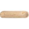 imageCreative CoOp Decorative Paulownia Wood Tray WhiteNatural Wood