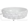 imageCreative CoOp Decorative TerraCotta Design and Storage with Raised Dots White Bowl