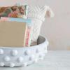 imageCreative CoOp Decorative TerraCotta Design and Storage with Raised Dots White Bowl