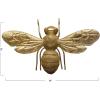 imageCreative CoOp Gilded Garden Grasshopper Decor GoldBee