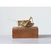 imageCreative CoOp Gilded Garden Grasshopper Decor GoldCricket