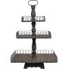 imageCreative CoOp Grey Wood 3Tier Tray