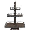 imageCreative CoOp Grey Wood 3Tier Tray