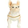 imageCreative CoOp Jeweled Frog Trinket Box GreenFrench Bulldog