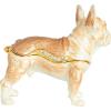 imageCreative CoOp Jeweled Frog Trinket Box GreenFrench Bulldog
