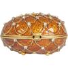 imageCreative CoOp Jeweled Frog Trinket Box GreenJeweled Egg