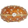 imageCreative CoOp Jeweled Frog Trinket Box GreenJeweled Egg