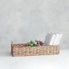 imageCreative CoOp Rattan HandWoven Sectioned Basket Natural