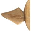 imageCreative CoOp Rustic Reclaimed Wood Bowl with Handles Natural