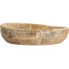 imageCreative CoOp Rustic Reclaimed Wood Bowl with Handles Natural