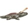 imageCreative CoOp Stoneware Alligator Match Holder GreenAlligator