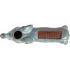 imageCreative CoOp Stoneware Alligator Match Holder GreenElephant