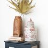 imageCreative CoOp Vintage Foo Dogs Porcelain Ginger Jar Red