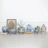 imageCreative CoOp Vintage Foo Dogs Porcelain Ginger Jar Red