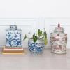 imageCreative CoOp Vintage Foo Dogs Porcelain Ginger Jar Red