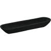 imageCreative CoOp Decorative Paulownia Wood Tray WhiteBlack